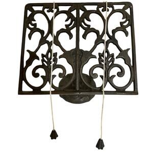 Cast Iron Vintage Book Easel Stand Holder